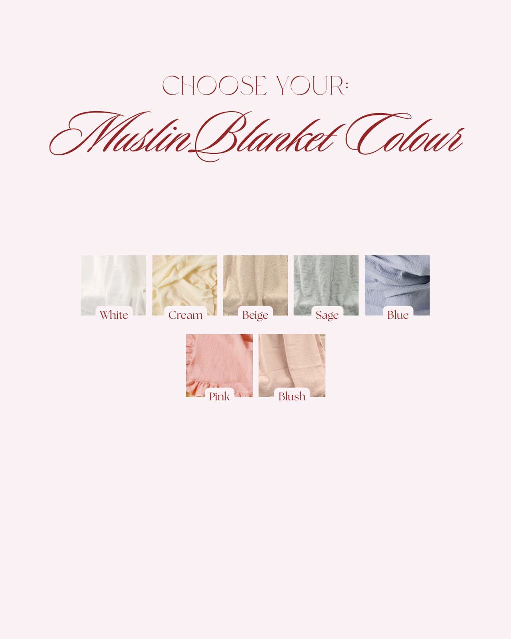 Muslin Frill Blanket