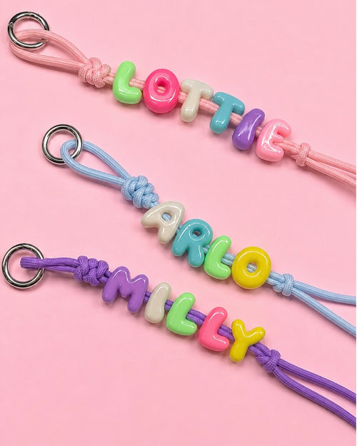 Bubble Letter Charm