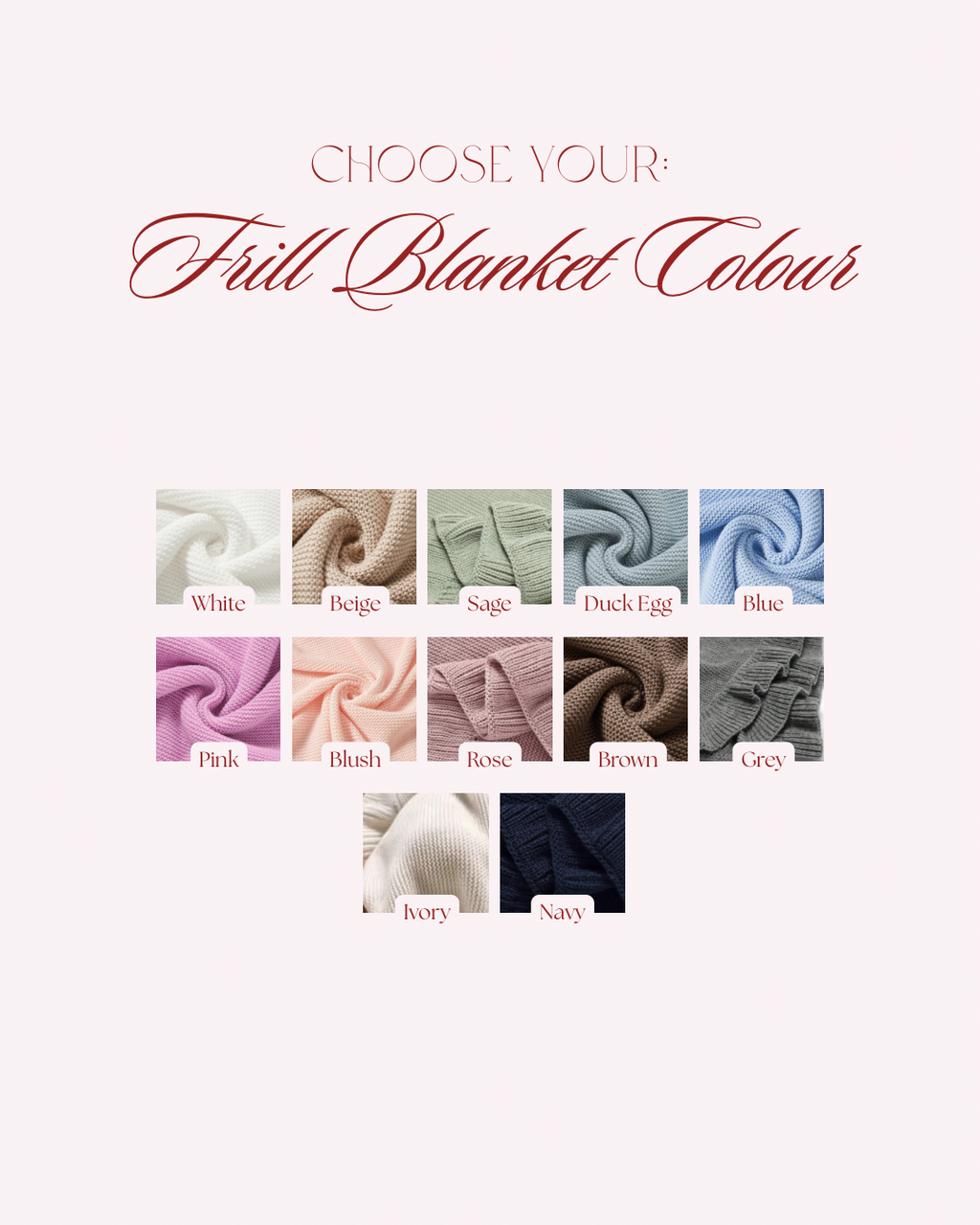 Forever Frill Blanket